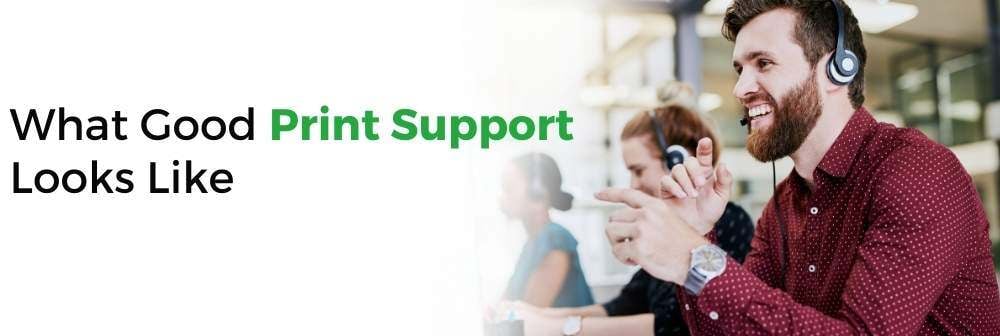 What Support Should a Print Services Vendor Provide