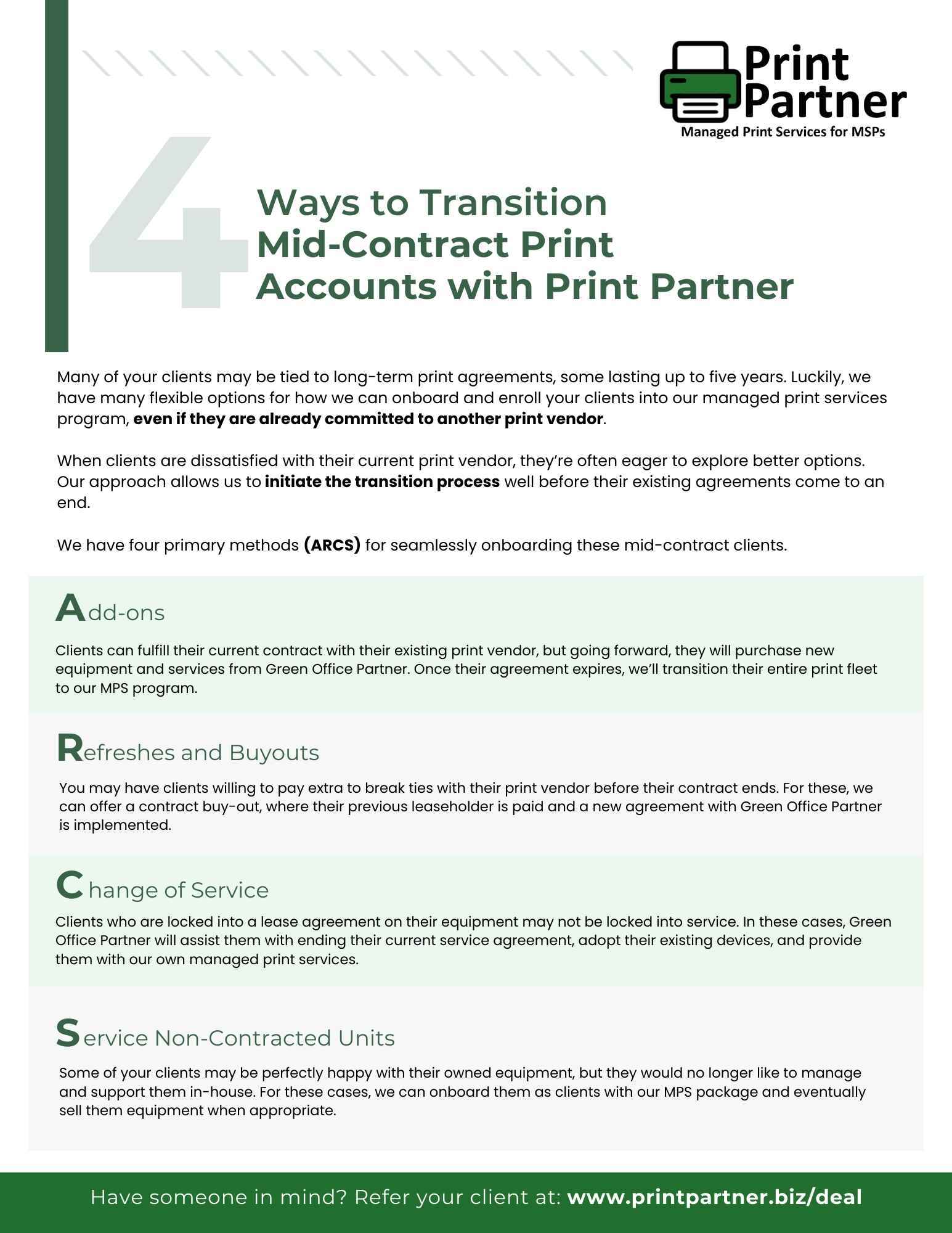 4 Ways to Transition Mid-Contract Print Accounts with Print Partner